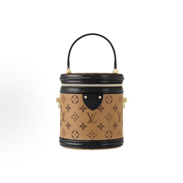 LOUIS VUITTON Cannes Classic bucket bag, small brown